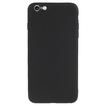 Anti-Fingerprint Matte iPhone 6 Plus/6S Plus TPU Case - Black