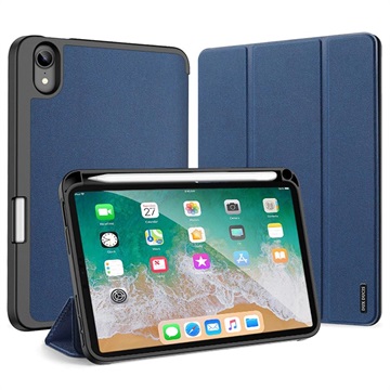 Dux Ducis Domo iPad Mini (2021) Tri-Fold Folio Case - Blue