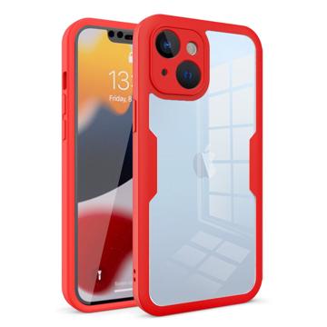 Anti-Shock 360 iPhone 14 Hybrid Case - Red