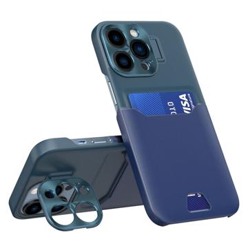 CamStand iPhone 14 Pro Max Case with Card Slot - Dark Green / Dark Blue