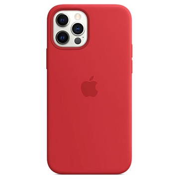 iPhone 12/12 Pro Apple Silicone Case with MagSafe MHL63ZM/A - Red