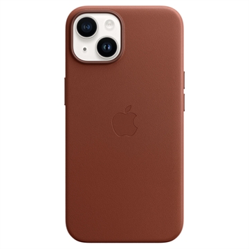 iPhone 14 Apple Leather Case with MagSafe MPP73ZM/A - Umber