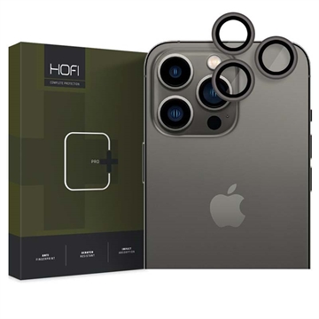 iPhone 15 Pro/15 Pro Max Hofi Camring Pro+ Camera Lens Protector - Black Edge