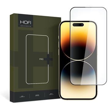 iPhone 15 Plus Hofi Premium Pro+ Tempered Glass Screen Protector - Black Edge