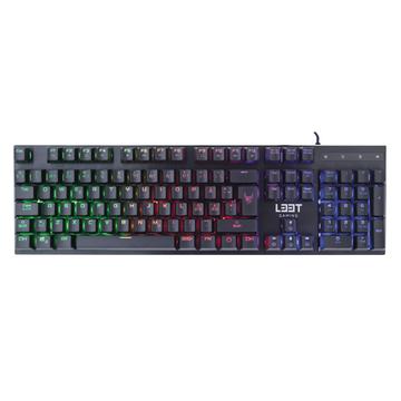 L33T Gaming Oseberg Semi-Mechanical Gaming Keyboard - Nordic Layout - Black