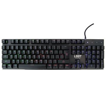 L33T Gaming Oseberg Semi-Mechanical Gaming Keyboard - US Layout - Black