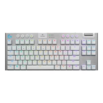 Logitech G915 TKL Tenkeyless Lightspeed Mechanical Gaming Keyboard - White