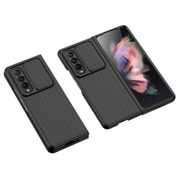 Luggage Series Samsung Galaxy Z Fold4 Case - Black