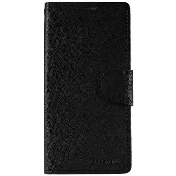Mercury Goospery Fancy Diary Samsung Galaxy S23 Ultra 5G Wallet Case - Black