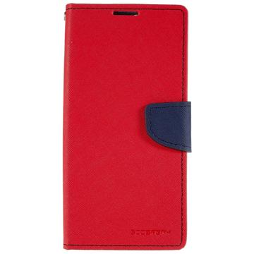 Mercury Goospery Fancy Diary Samsung Galaxy S23 Ultra 5G Wallet Case - Red