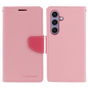Mercury Goospery Fancy Diary Samsung Galaxy S24 Wallet Case - Pink