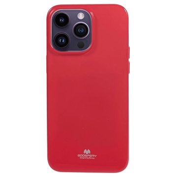 iPhone 15 Pro Mercury Goospery Glitter TPU Case - Hot Pink
