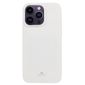iPhone 15 Pro Mercury Goospery Glitter TPU Case - White