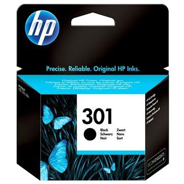 HP 301 Ink Cartridge - Deskjet 1000, 2540 AiO, Officejet 2620 AiO - Black