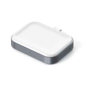 Satechi USB-C Wireless Charging Dock for AirPods - 5W - White