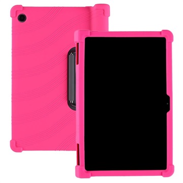 Shockproof Lenovo Yoga Tab 11 Silicone Case - Hot Pink