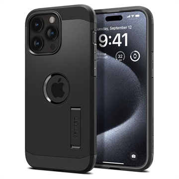 iPhone 15 Pro Max Spigen Tough Armor Mag Case - Black