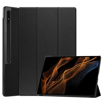 Samsung Galaxy Tab S9 Ultra Tri-Fold Series Smart Folio Case - Black