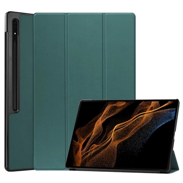 Samsung Galaxy Tab S9 Ultra Tri-Fold Series Smart Folio Case - Green