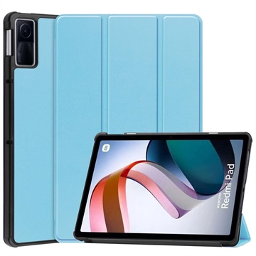 Tri-Fold Series Xiaomi Redmi Pad Smart Folio Case - Sky Blue