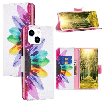 Wonder Series iPhone 14 Wallet Case - Flower