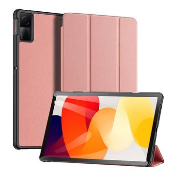 Xiaomi Redmi Pad SE Dux Ducis Domo Tri-Fold Smart Folio Case - Pink