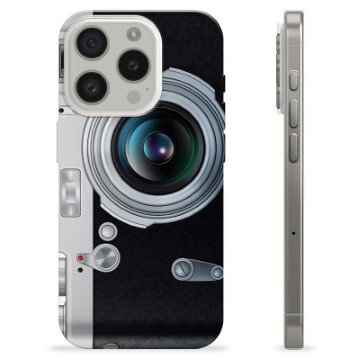 iPhone 15 Pro TPU Case - Retro Camera