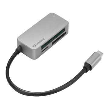 Sandberg USB-C Multi Card Reader Pro Kortlaeser USB-C