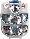 Keypad for the Nokia 2300 - Crystall Silver