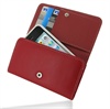 Apple iPhone 4 / 4S PDair Wallet Leather Case - Red