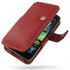 LG Optimus 2X P990 PDair Leather Case - Red