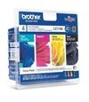 Brother MFC-6890 CDW Inkjet Cartridge LC1100VALBPDR 4 Pack - Black, Cyan, Magenta, Yellow