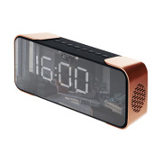 Adler AD 1190 Copper Wireless alarm clock with radio