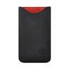 iPhone 5, Sony Xperia P Bugatti Skinny Leather Case - Glowing Coal