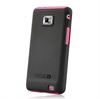 Samsung Galaxy S 2 I9100 Naztech Vertex 3-Layer Cover - Pink