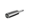 Audio Adapter 3P XLR / 6.35 mm