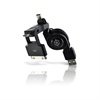 Celltronix 3-in-1 Retractable USB Data Cable - miniUSB / microUSB / Apple-Dock