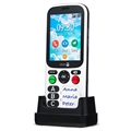 Doro 780X - 4G, Bluetooth, 1600mAh - Black / White