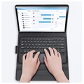 Dux Ducis Samsung Galaxy Tab S7/S8 Bluetooth Keyboard Case - Black