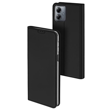 Motorola Moto G14 Dux Ducis Skin Pro Flip Case - Black