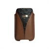 iPhone 4 / 4S FitCase DCM-016 Pouch - Ostrich Brown