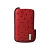 iPhone 4 / 4S FitCase DCO-023 Pouch - Ostrich Red