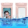 Floating Universal IPX8 Waterproof Case - 7.5" - Pink