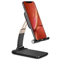 Foldable Gravity Desktop Holder for Smartphone/Tablet - Black