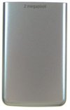 Nokia 6301, 6300 - Battery Cover - Silver