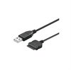 Goobay USB Data Cable - iPad, iPhone 4, 4S, iPhone 3G, 3GS, iPod - Black
