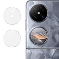 Huawei Pocket 2 Imak 2-in-1 HD Camera Lens Tempered Glass Protector