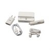Konkis Universal Micro USB Travel Kit 5 in 1 - White