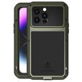 Love Mei Powerful iPhone 14 Pro Max Hybrid Case - Green