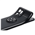 Oppo Find X5 Pro Magnetic Ring Holder Case - Black